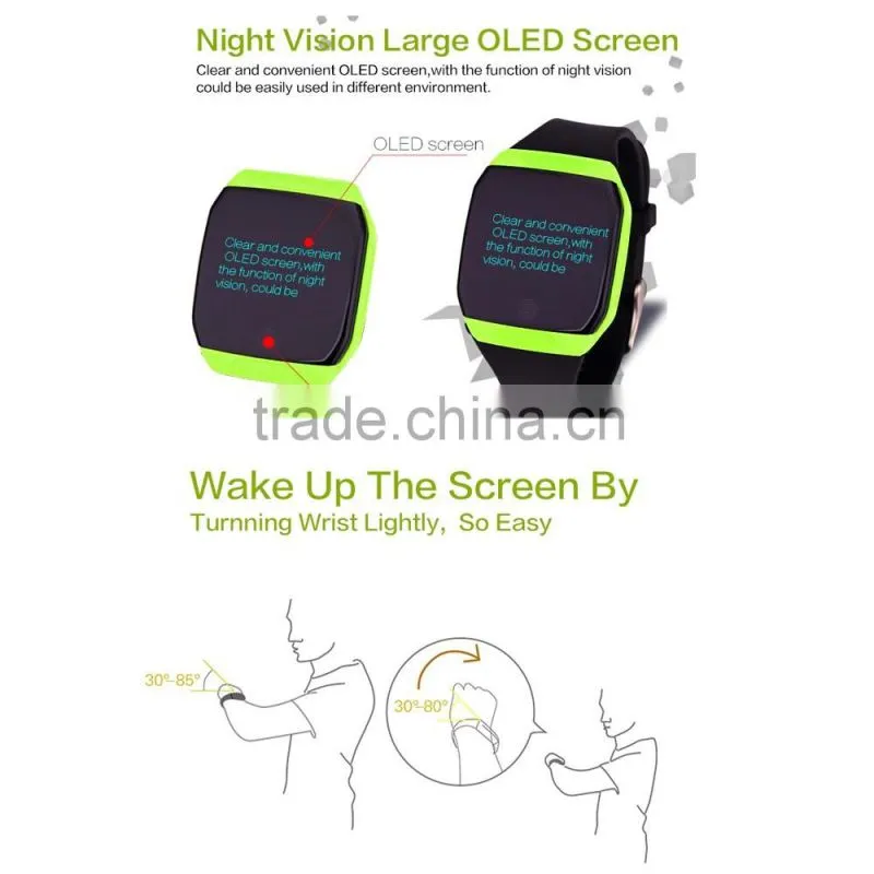 ports Smart Wristband E07S Bluetooth Smart Band Swimming Bracelet Vibrating Alarm for android and os system