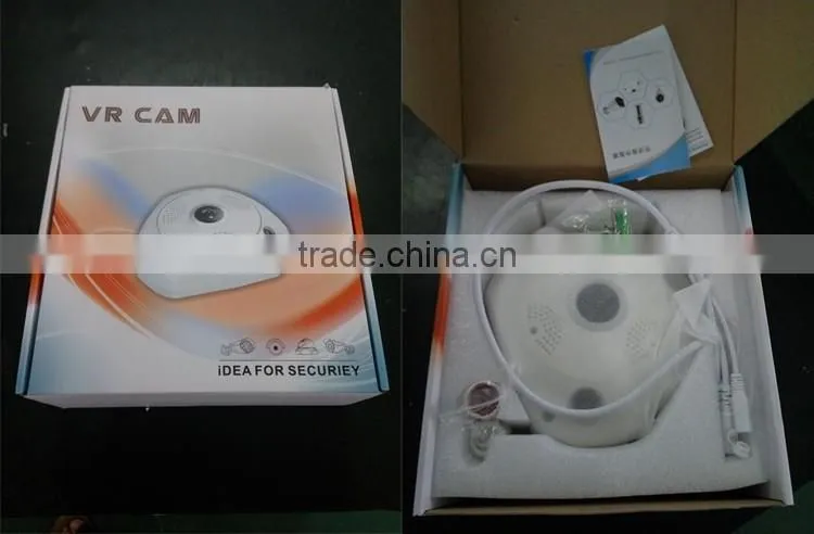 2016 VR camera VR Waterproof Dome Camera with 3D panaroma effection
