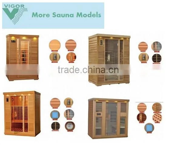 Hot sell infrared sauna rooms,outdoor shower room,cheap sauna room