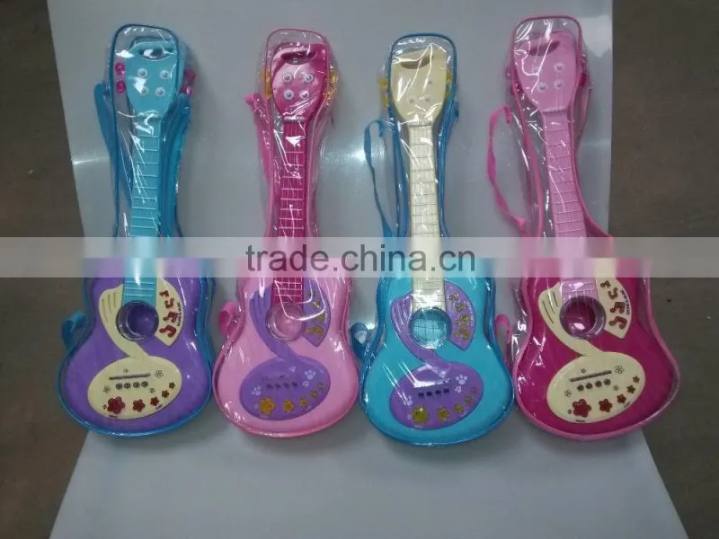 Musical instrument guitar toys cartoon intelligence guitar with light.nice gift for kids.