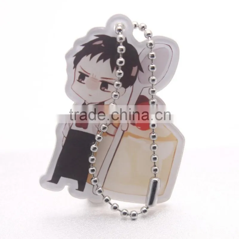 Professional custom acrylic keychan for game