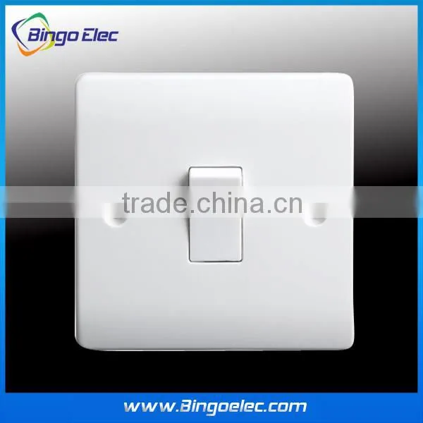 1gang 1 way wall push button switch
