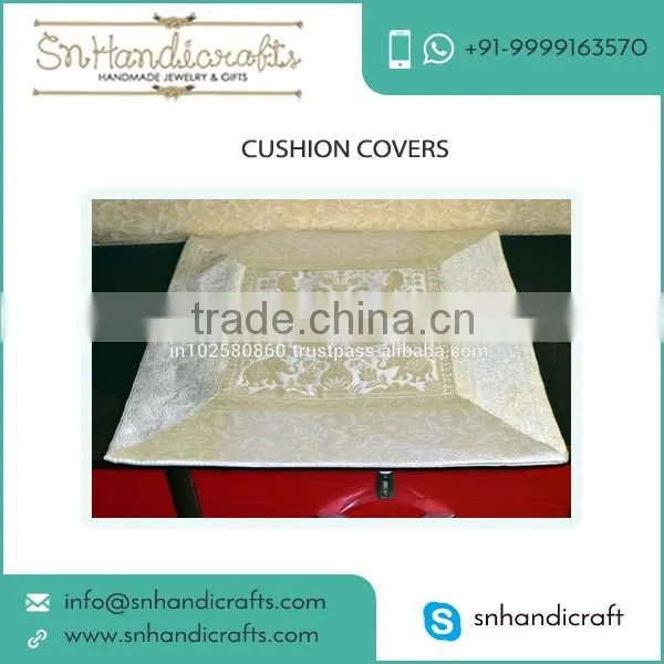 High Grade Material Good Look Cotton Pillow Cushion Cover at Lowest Market Rate