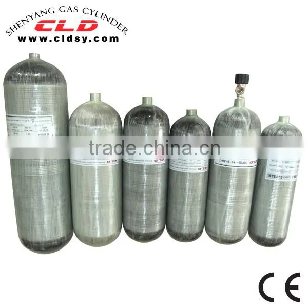 Air breathing bottles composite cylinders