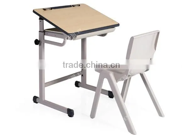 Ergonomic children desk school desk and table students study chair