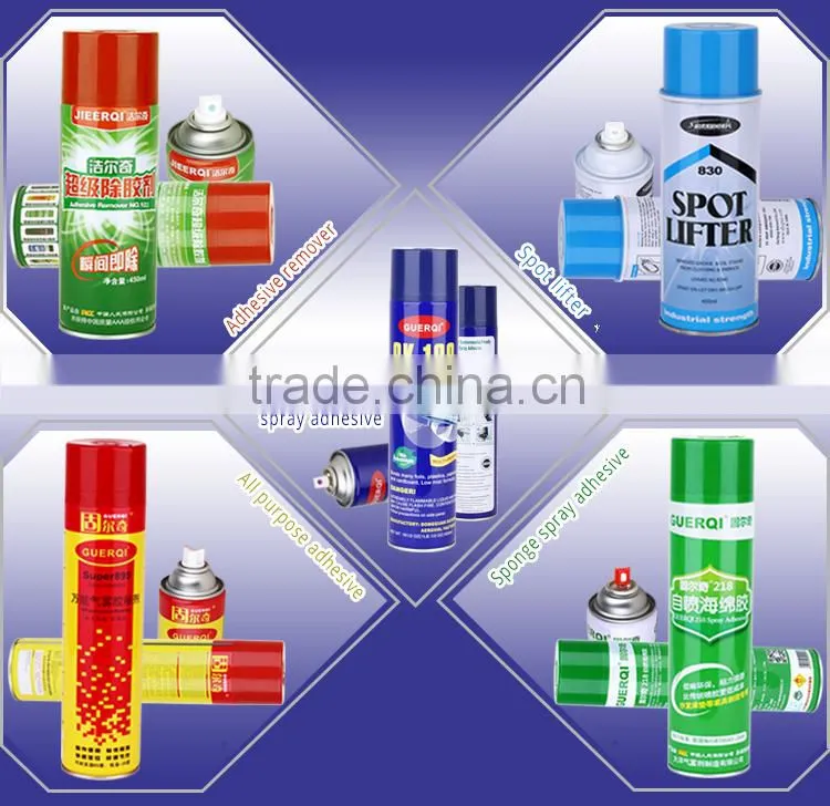 sponge foam glue GUERQI 218 spray glue with high quality