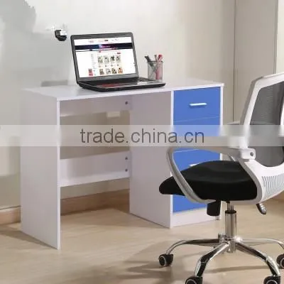 modern simple MFC computer desk with drawers cabinet