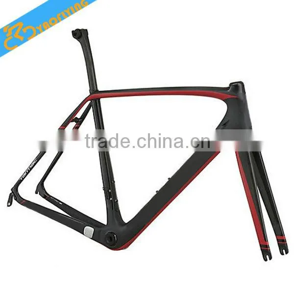 2015 chinese popular style road bicycle carbon frame for sale including fork seatpost headsets clamp BB30/BSA,matte/glossy