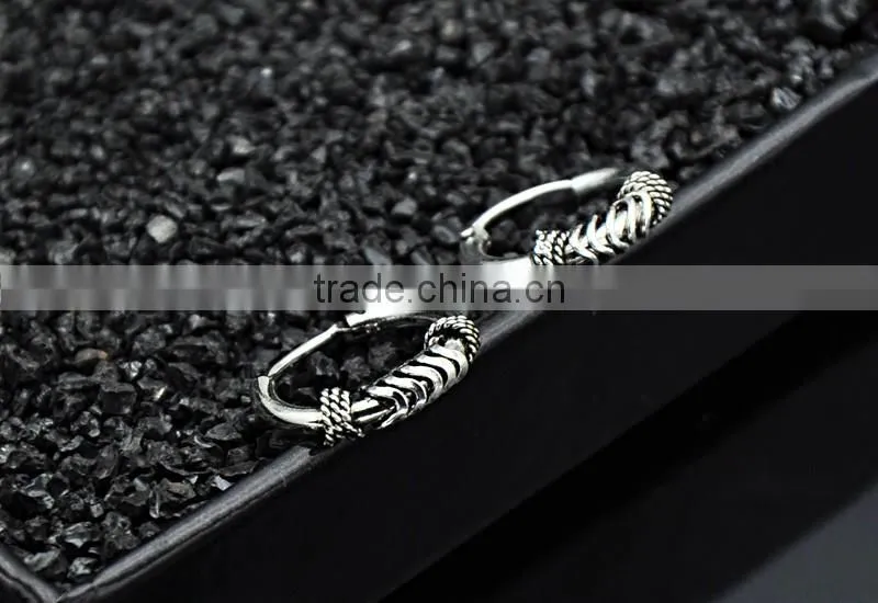 MJ Jewelry earrings vintage casting biker earrings fashion new design mens earrings
