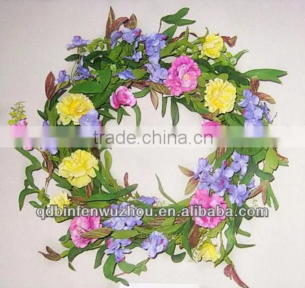Artificial Flower Wreaths for daily decoration