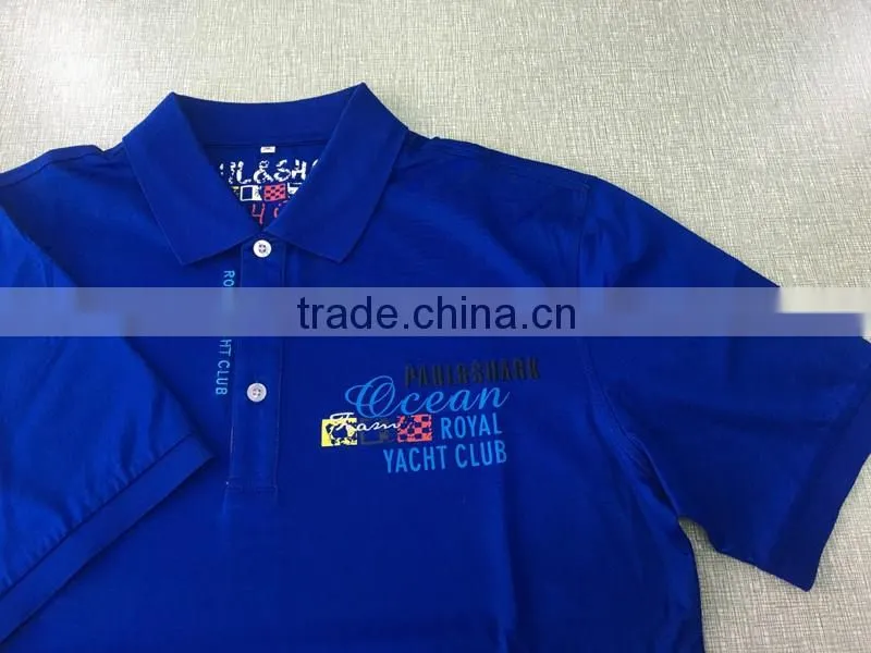 Double mercerized cotton t-shirt