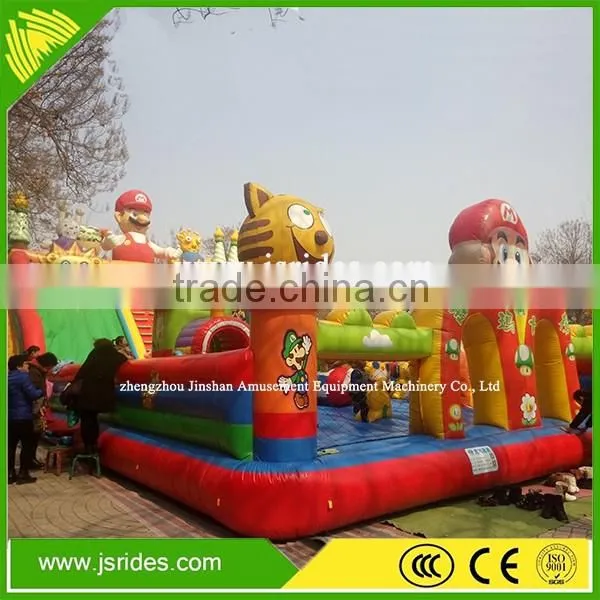 cheap kids jumping inflatable playground prices amusement park bouncy castle 2016