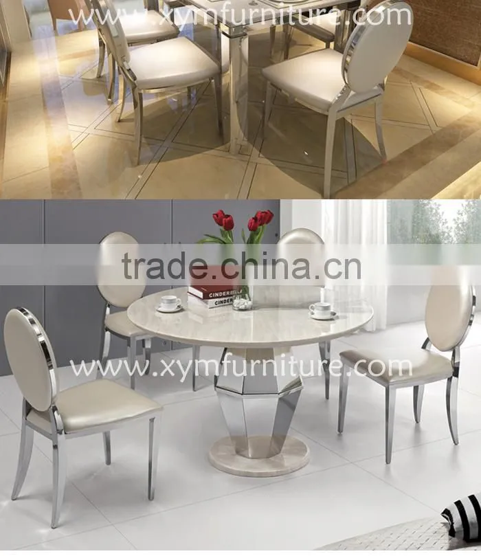 high grade dining room stainless steel chairs
