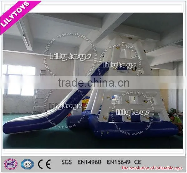 2015 Hot sell cheap giant inflatable water toys / inflatable floating water slide,for sea park or aqua