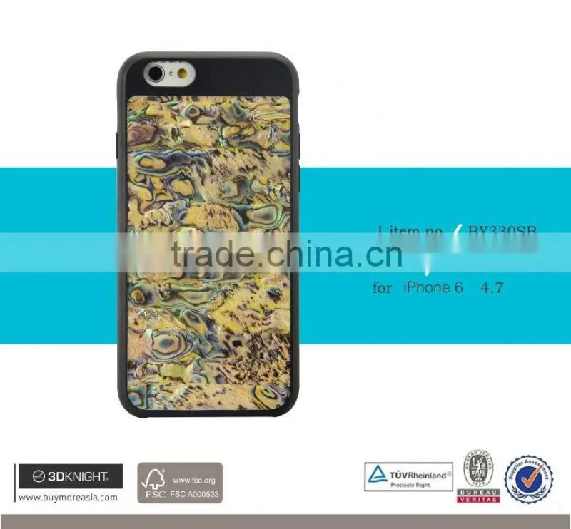 Custom Hard Phone Cover for iPhone 6S Seashell Case Colorful Fashion TPU PC Sea shell Case for iPhone SE 4inch