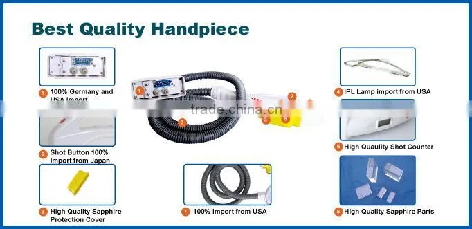 2014 New laser beard hair removal beauty salon machine