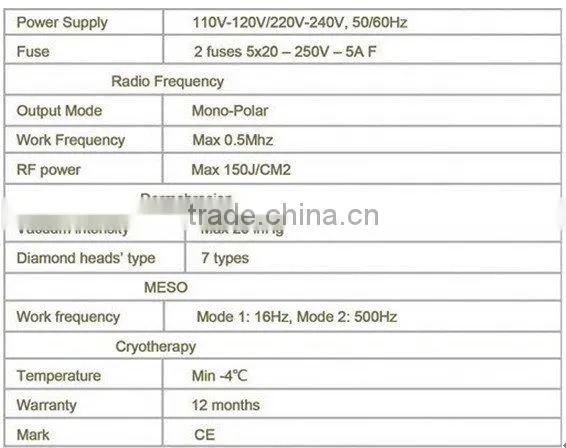 portable home facial equipment