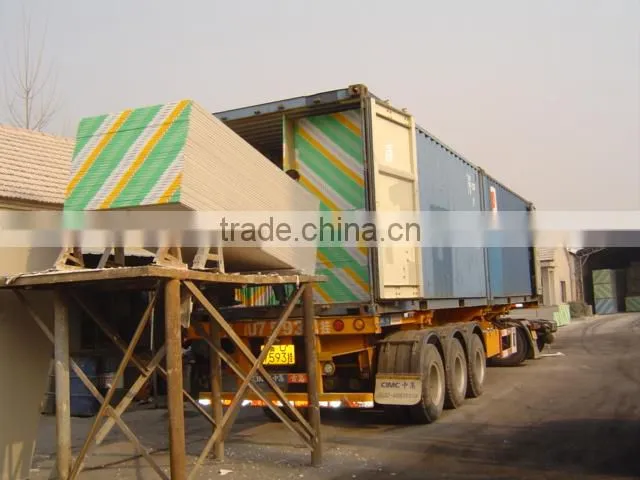Colored gypsum board