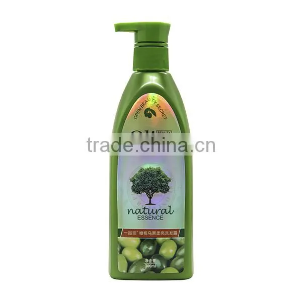 Pitch-Black Shine Hair Shampoo With Olive Essence 500ml