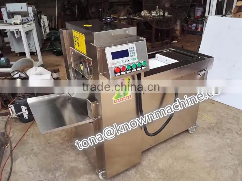 Factory direct supply commercial full-automatic1mm-170mm meat thickness adjustable frozen meat cube cutting machine