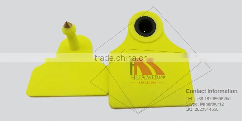 laser Ear Tags for Animals/livestock/husbandry/veterinary 57*45 mm
