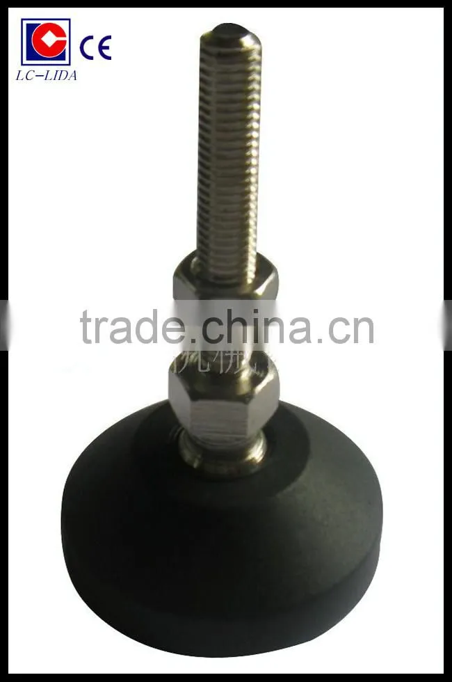 GJ50-1050 adjustable flexible rubber Leveling bolts for machinary