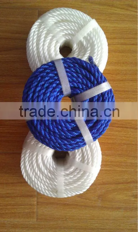 4--60mm 100% new material PP Rope--3 strands