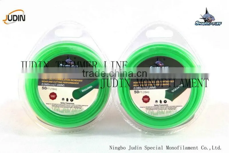 Commercial Grade 3.0mm Round Shape Brush Cutter Nylon Trimmer Line