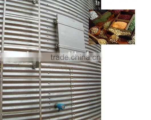 Resistive material grain silo level indicator