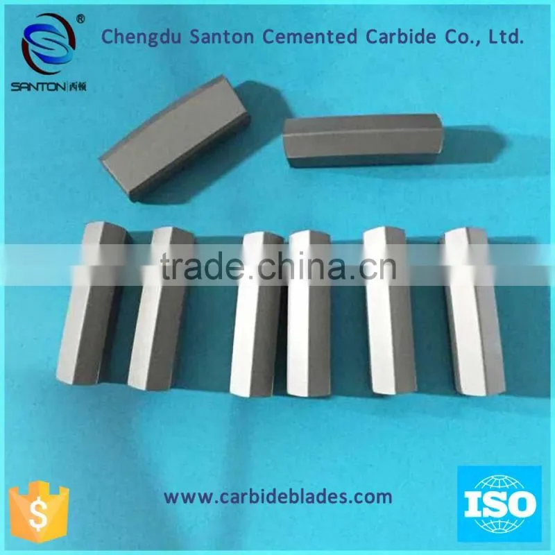 sichuan wholesale tungsten carbide strip blade for Wood planning cutter