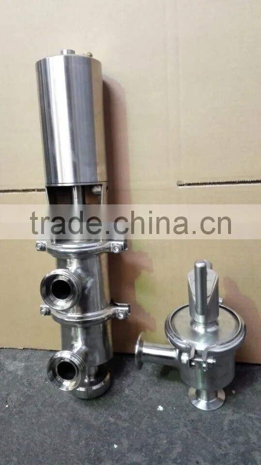 Food grade four way reversing valve