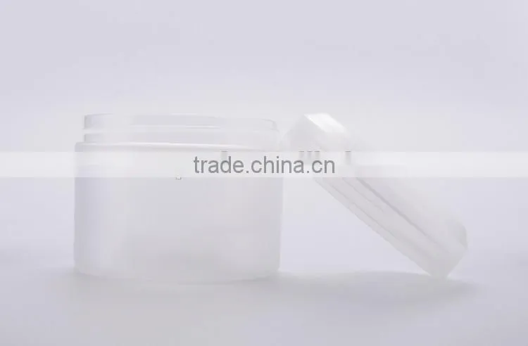 250g PP cream jar double walled cosmetic jar
