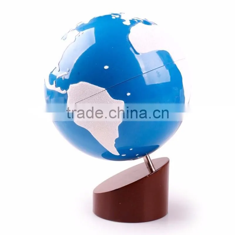 Early Learning Teaching Aids Montessori Baby Toys Earth Globe
