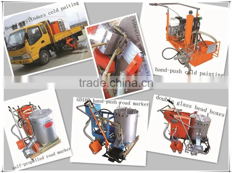 GD1200 Hydraulic double cylinders thermoplastic paint preheater