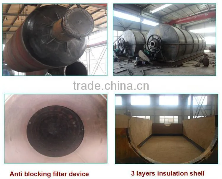 INTERMACH 2015 THAILAND WASTE TO OIL PYROLYSIS MACHINE XINXIANG HUAYIN