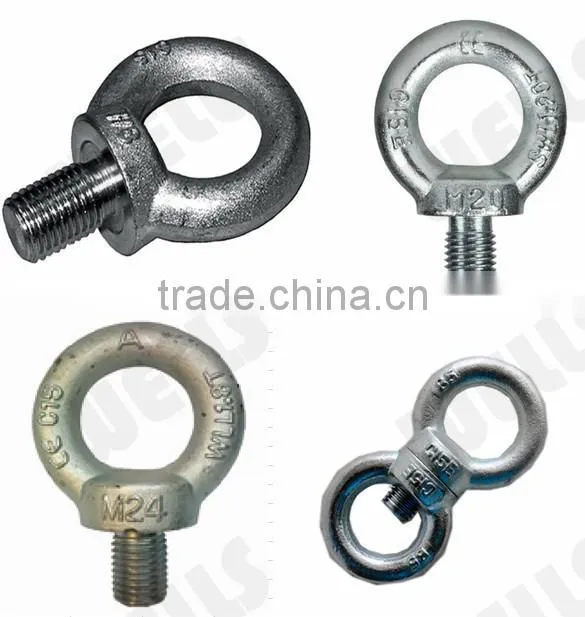 Linyi WELLS DIN580 eye bolt sample for free FROM CHINA