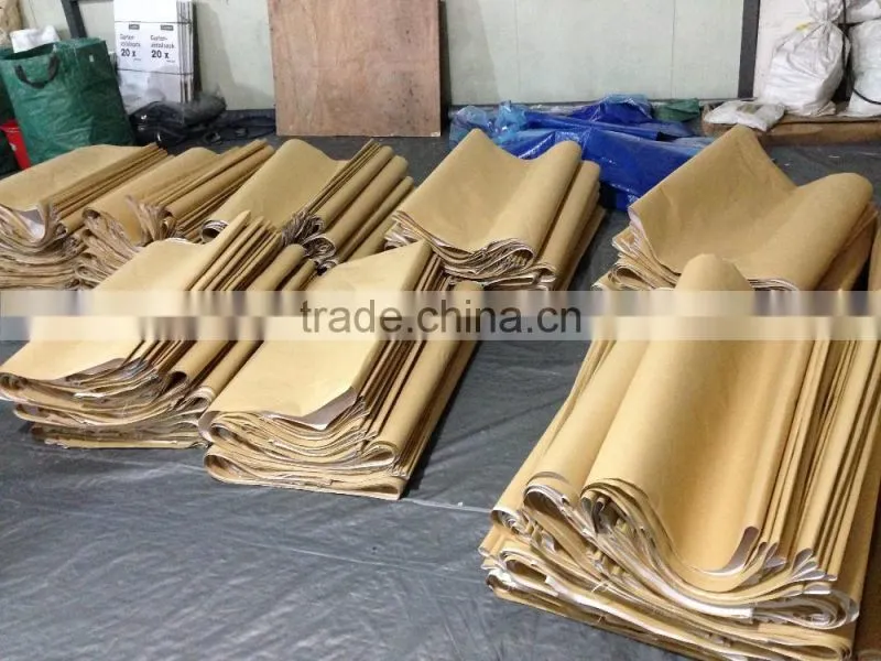 white Kraft Paper with PE Woven cloth