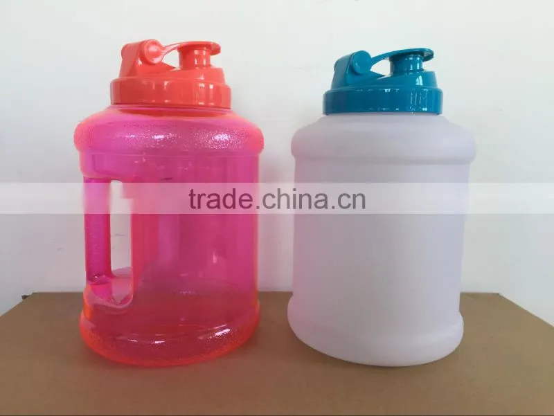 2.6L giant water bottle pre&post workout, FDA approved, dishwash safe