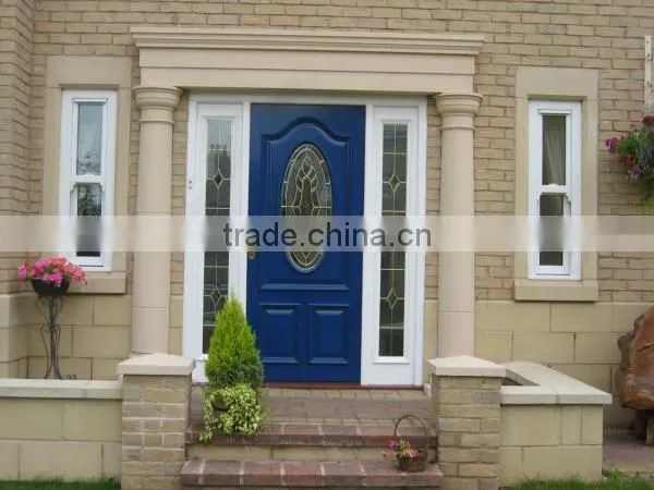 European style architecture GRC/GRG front door