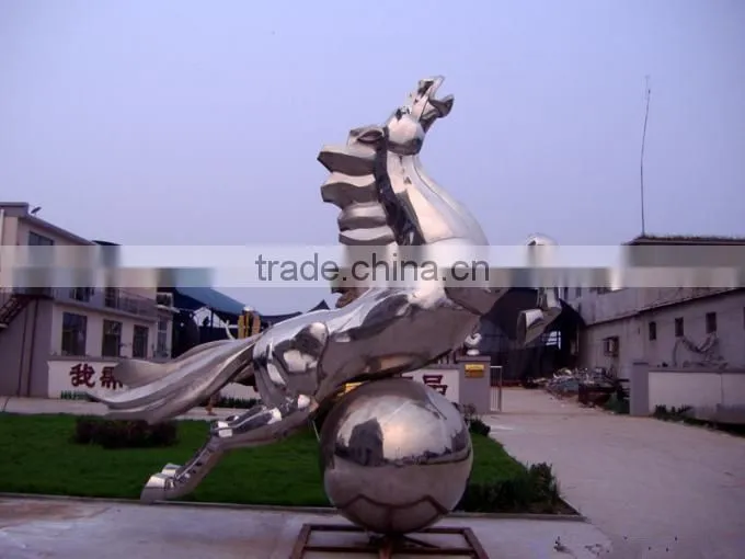 Metal sculpture /Large Outdoor Stainless Steel Sculpture