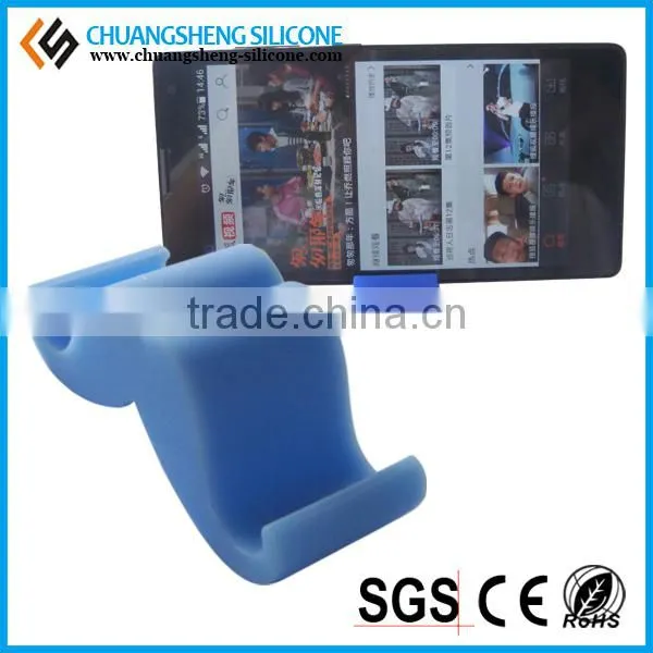 Really convenient silicone phone holders, various shaped mobile phone keeper