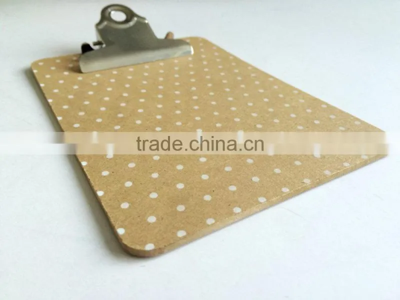 Mini printing butterfly clipboard for school and office use