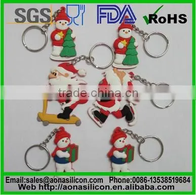Purchase Double - sided printing logo beautiful silicone key chain