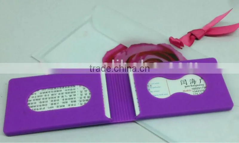 cheap silicone business card holder