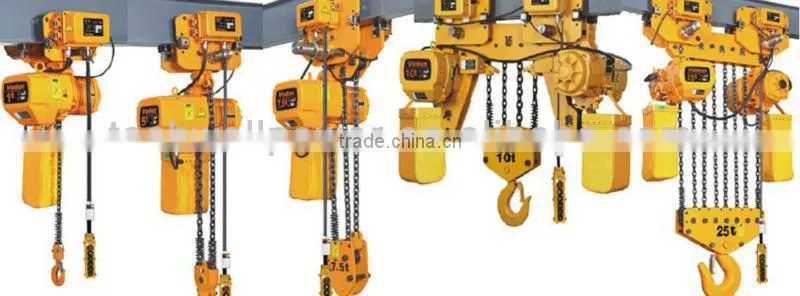 WANBO - 1~35 tonne Electricl Trolley Chain Hoist - 1t Electric Trolley Hoist