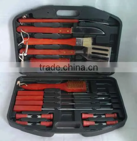 8pcs BBQ tools set with apron