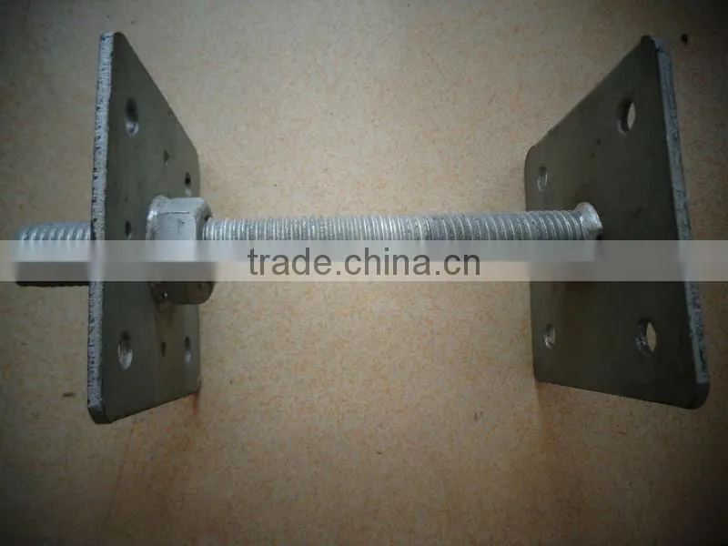 76mm steel concrete H-type post support on sale