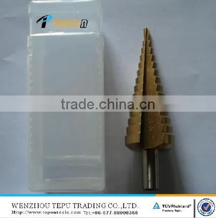 HSS step drill bits