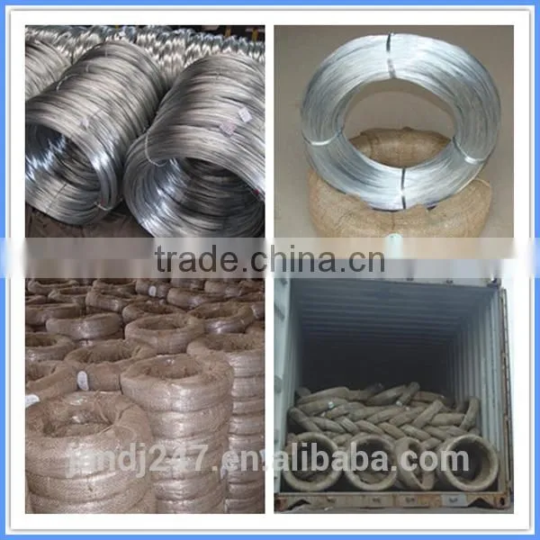 Factory price zinc coated iron binding wire for construction
