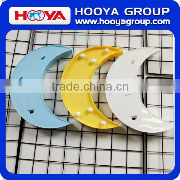 moon shaped marquee light can have customizd colour